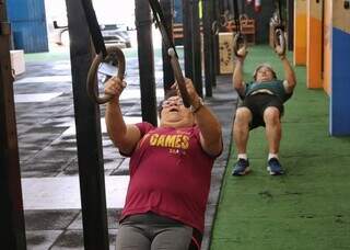 Aos 75 anos, Maria encarou crossfit para ser o terror dos treinadores