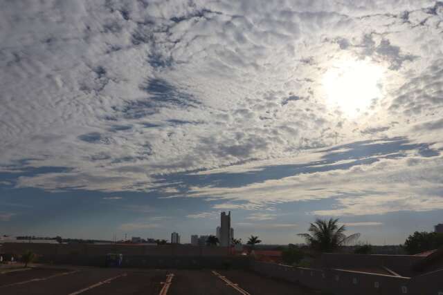 Calor extremo e risco de temporais dividem Mato Grosso do Sul neste s&aacute;bado