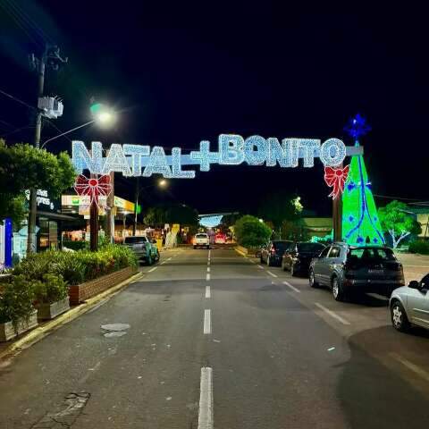 Vandalismo prejudica decora&ccedil;&atilde;o natalina de Bonito menos de 24h ap&oacute;s inaugura&ccedil;&atilde;o