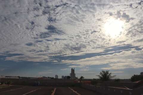 Previs&atilde;o &eacute; de calor extremo e risco de temporais para MS neste s&aacute;bado