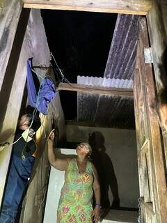 Redemoinhos e rajadas de vento causam destrui&ccedil;&atilde;o em assentamentos em Corumb&aacute;