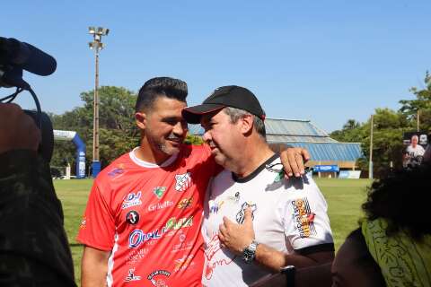 Com Riedel e craques em campo, jogo refor&ccedil;a import&acirc;ncia da doa&ccedil;&atilde;o de &oacute;rg&atilde;os