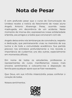 &quot;Adoro viver&quot;: palavras de jovem que morreu em acidente fatal emocionam