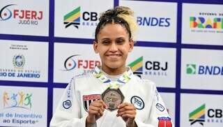 Atleta de MS conquista medalha de bronze no Brasileiro Sênior de Judô Atleta de MS conquista medalha de bronze no Brasileiro Sênior de Judô