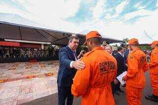 Comando-Geral dos Bombeiros deve sair do papel em 2026, diz Riedel em formatura