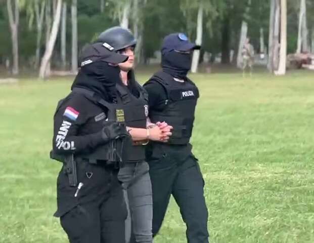 Presa no Paraguai, mulher de traficante internacional é levada para a UTI