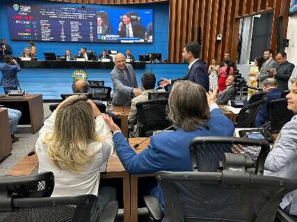 Presidente da Alems reclama de fofoca sobre deputado que bateu em mulher