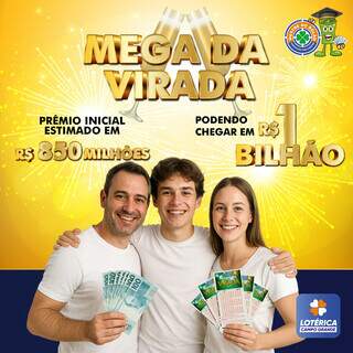 Aposte em grupo e concorra a at&eacute; R$ 1 bilh&atilde;o com bol&otilde;es da Mega da Virada