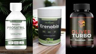 Anvisa pro&iacute;be suplementos Prosatril e Erenobis e o produto &Oacute;liver Turbo
