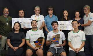 Estudantes do IFMS recebem pr&ecirc;mio por jogos digitais sobre educa&ccedil;&atilde;o fiscal