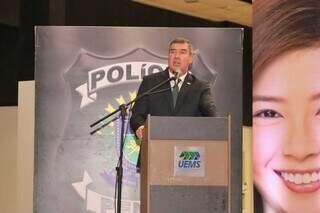 Em entrega de medalhas, Riedel lembra que MS tem maior propor&ccedil;&atilde;o de presos