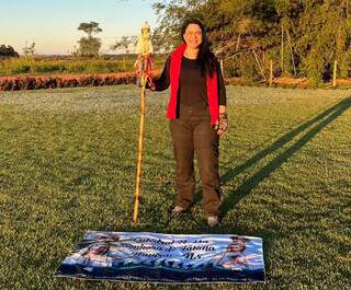 Grupo encarou 6 dias de caminhada e 172 km at&eacute; Nova Andradina