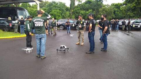Governo investe R$ 486 mil em drones e equipamentos de prote&ccedil;&atilde;o para seguran&ccedil;a
