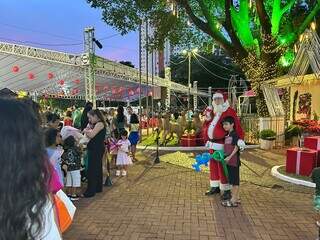 Natal no Centro começa com luzes, sorteio de casas e chafariz revitalizado Natal no Centro começa com luzes, sorteio de casas e chafariz revitalizado