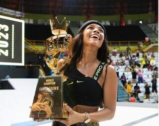 Rayssa Leal conquista o tetracampeonato mundial de Super Crown Rayssa Leal conquista o tetracampeonato mundial de Super Crown