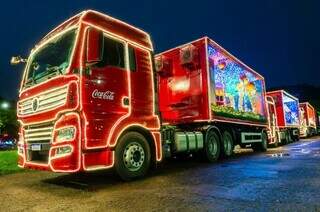 Caravana de Natal da Coca-Cola passa por tr&ecirc;s cidades de MS; confira trajetos