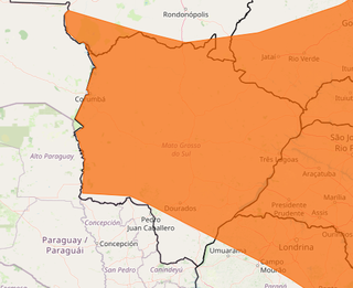 MS volta &agrave; rota de temporais com previs&atilde;o de ventos de at&eacute; 100 km por hora