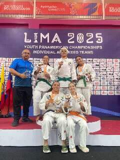 Judocas de MS conquistam 8 medalhas no Pan-Americano Sub-13 e Sub-15