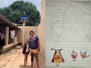 Pedido surpresa de filha para Papai Noel salvou família de ser despejada