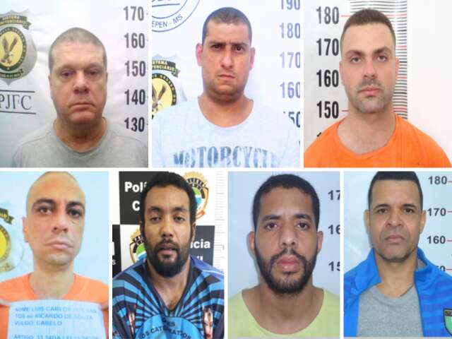 MS tem sete foragidos inclu&iacute;dos em lista nacional dos mais procurados