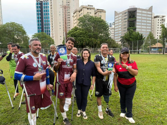 Campo Grande re&uacute;ne mais de 60 atletas com defici&ecirc;ncia em amistoso inclusivo