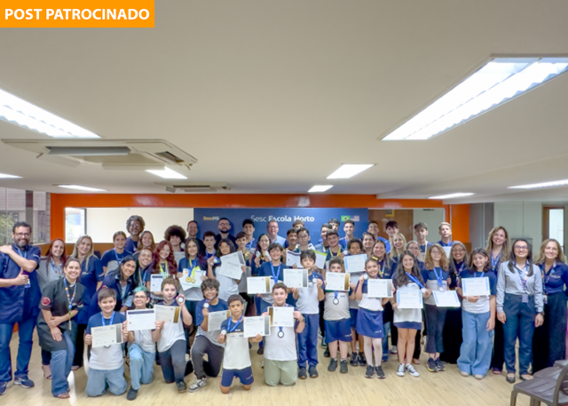 Sesc celebra 326 reconhecimentos em olimpíadas e concursos