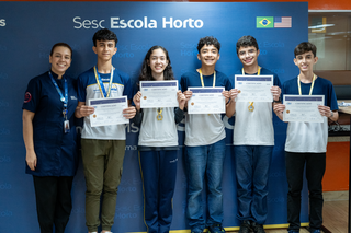 Sesc celebra 326 reconhecimentos em olimpíadas e concursos Sesc celebra 326 reconhecimentos em olimpíadas e concursos