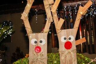 Há 42 anos dona Elza não brinca em decorar a casa para o Natal Há 42 anos dona Elza não brinca em decorar a casa para o Natal