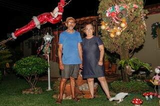 Há 42 anos dona Elza não brinca em decorar a casa para o Natal Há 42 anos dona Elza não brinca em decorar a casa para o Natal