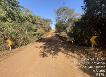 Pavimenta&ccedil;&atilde;o de 53,9 km da MS-355 vai custar R$ 230 milh&otilde;es