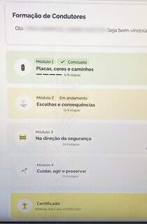 Candidato conclui curso teórico da CNH em 1 dia pelo novo aplicativo: "incrível" Candidato conclui curso teórico da CNH em 1 dia pelo novo aplicativo: "incrível"