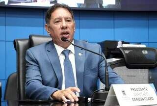 Presidente da Alems cobra união contra "fera da política" Presidente da Alems cobra união contra "fera da política"