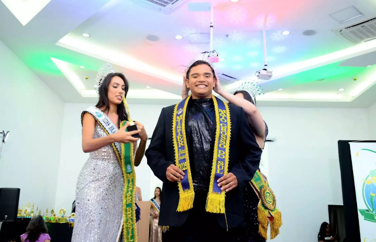 Ser gordo quase fez Guilherme desistir, mas hoje ele é Mister Brasil