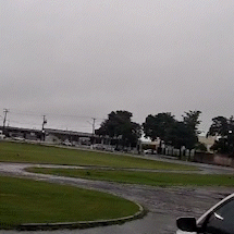 Regi&atilde;o sul de MS tem chuva em dia de alerta vermelho com risco de temporal