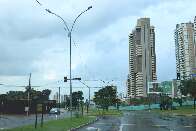 Domingo ser&aacute; de chuva e alerta para tempestade em Mato Grosso do Sul