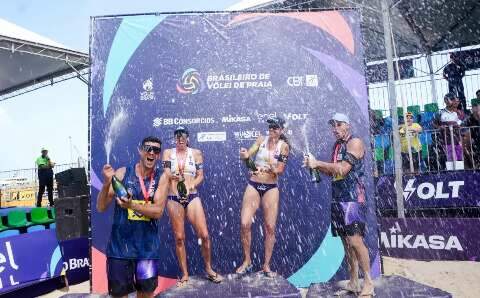 Duplas com atletas de MS vencem etapa final do Circuito Brasileiro