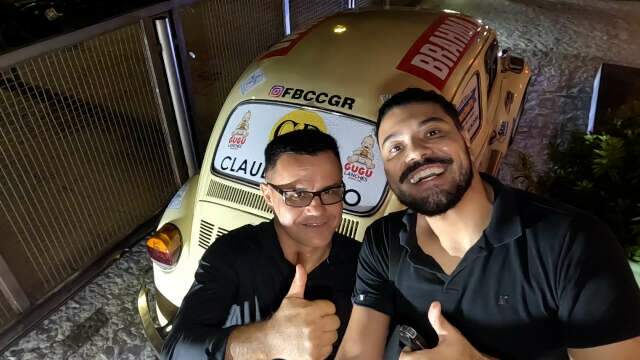 Sortudo, Wellington ganhou um Fusca cheio de cerveja no flashback