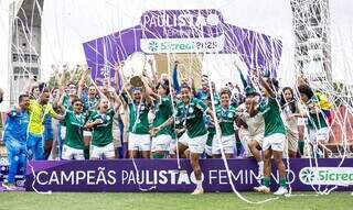 Palmeiras fica com o título do Paulista Feminino e chega ao tetra Palmeiras fica com o título do Paulista Feminino e chega ao tetra