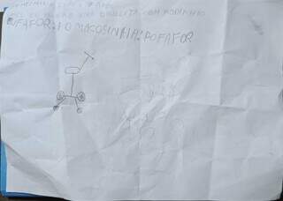 Menina autista pede bicicleta e recebe carrinho em dinâmica dos Correios Menina autista pede bicicleta e recebe carrinho em dinâmica dos Correios