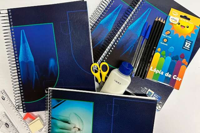 Metade do pre&ccedil;o: governo do Estado paga R$ 8,2 milh&otilde;es em 213 mil kits escolares