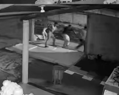 Grupo arranca port&otilde;es em trend do TikTok e &eacute; autuado por vandalismo