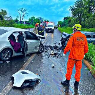 Dia de chuva intensa registra 6 mortes em rodovias de MS Dia de chuva intensa registra 6 mortes em rodovias de MS