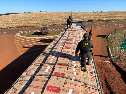 Com 196,5 toneladas, DOF tem 2&ordf; maior apreens&atilde;o de drogas da hist&oacute;ria em MS