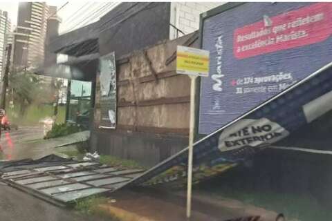 Campo Grande tem chuva de 46 mm; tempo inst&aacute;vel permanecer&aacute; sobre MS