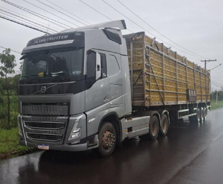 Quadrilha &eacute; presa furtando frangos vivos de carreta em posto abandonado 