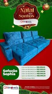 Fim de ano na GN Móveis reúne mesas e sofás ideais para receber a família Fim de ano na GN Móveis reúne mesas e sofás ideais para receber a família