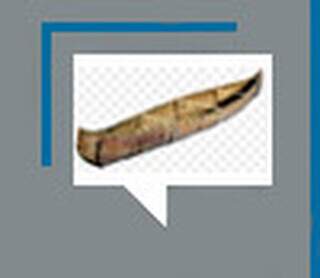 As canoas de guerra para atravessar o Pantanal