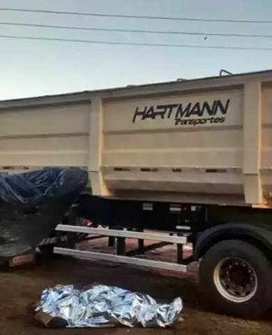 Caminhoneiro morre por descarga el&eacute;trica ao enlonar carreta na BR-163