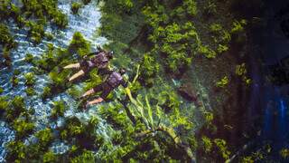Fervedouro de &aacute;gua cristalina ser&aacute; divers&atilde;o a 3 horas de Campo Grande