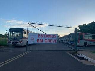 Campo Grande chega ao 4º dia de greve no transporte coletivo Campo Grande chega ao 4º dia de greve no transporte coletivo
